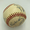 1970's HOF Multi Signed Baseball Lloyd Waner Stan Musial Ernie Banks JSA