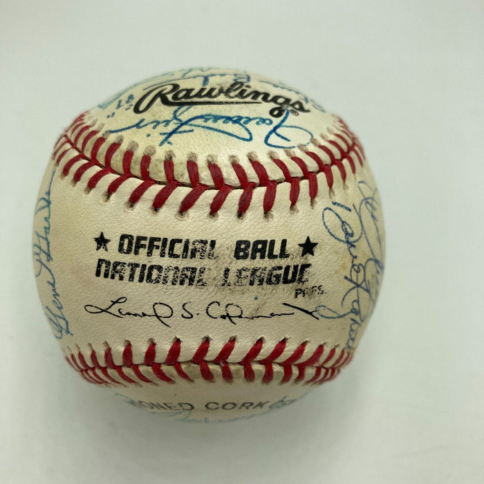 Legendary All Time Great Closers Multi Signed Baseball 23 Signatures JSA COA