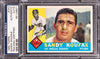 1960 Topps Sandy Koufax Signed Baseball Card #343 PSA DNA Auto