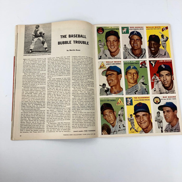 Eddie Mathews Signed 1954 Sports Illustrated First Issue PSA DNA COA