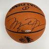 Michael Jordan Signed "1985 Rookie of the Year" Basketball UDA PSA & Beckett COA