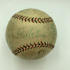 Babe Ruth & Lou Gehrig 1934 Tour Of Japan Team Signed Baseball With JSA COA
