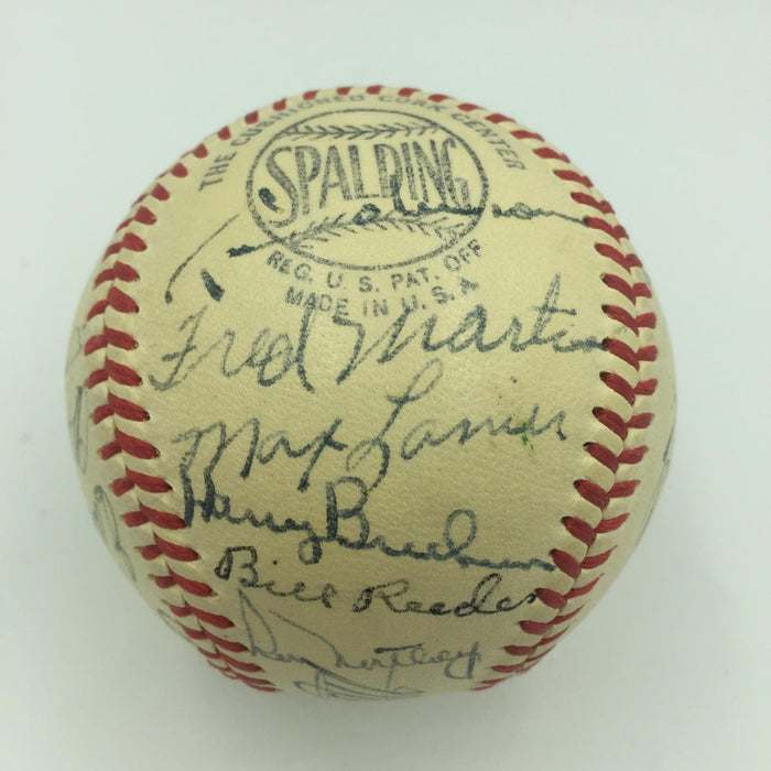 Beautiful 1949 St. Louis Cardinals Team Signed National League Baseball JSA COA
