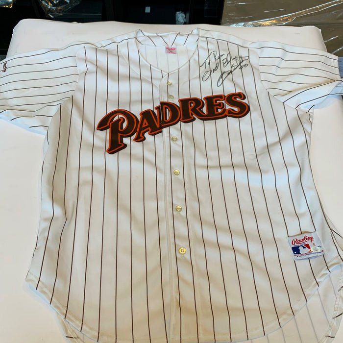 1992 Gary Sheffield Signed Authentic San Diego Padres Game Model Jersey JSA COA