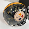 2005 Pittsburgh Steelers Super Bowl Champs Team Signed Game Helmet Beckett COA