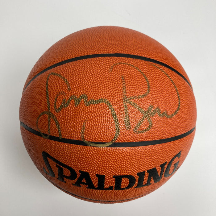 Larry Bird Signed Spalding Official NBA Game Basketball JSA & UDA Upper Deck COA
