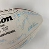 1972 Miami Dolphins Super Bowl Champs Team Signed Wilson Football 40+ Sigs JSA