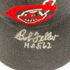 Bob Feller HOF 1962  Signed Cleveland Indians Baseball Hat Cap JSA COA