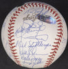 1986 New York Mets World Series Champs Team Signed W.S. Baseball Steiner COA