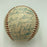 Ted Williams 1957 Boston Red Sox Team Signed Official American League Baseball