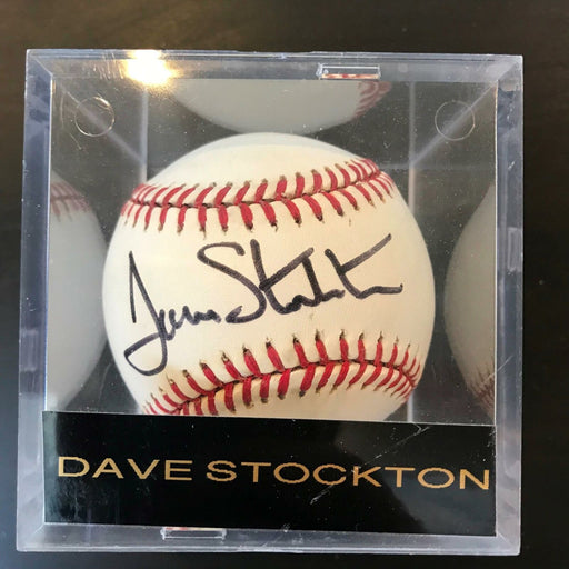 Dave Stockton Signed Autographed Official Major League Baseball PGA Golf