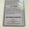 2012 Leaf Wrestling Pete Rose #5/10 Auto Signed Autographed Baseball Card
