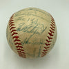 Ted Williams 1956 Boston Red Sox Team Signed Official American League Baseball