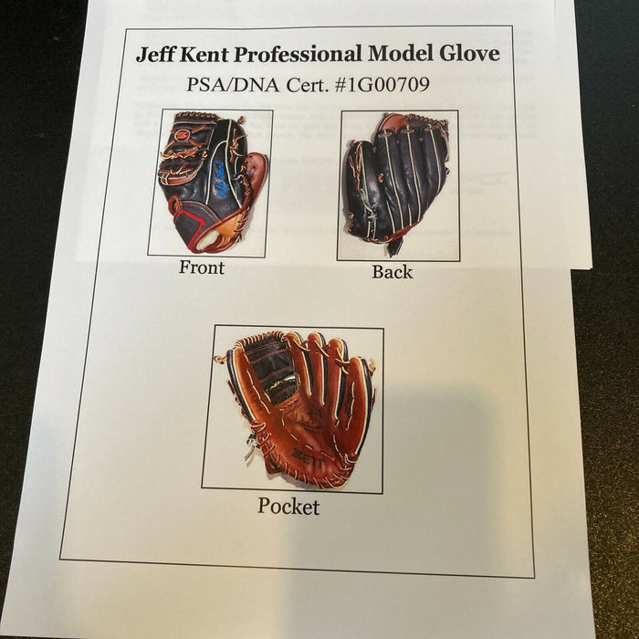 Jeff Kent Game Used 1993 Zett Baseball Glove PSA DNA COA RARE