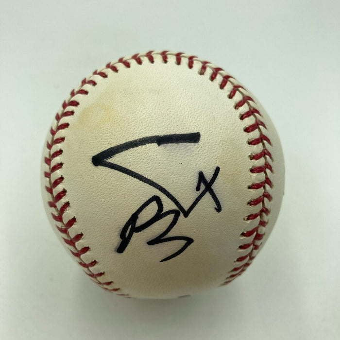 Linkin Park Band Signed Baseball 6 Signatures With Chester Bennington JSA COA