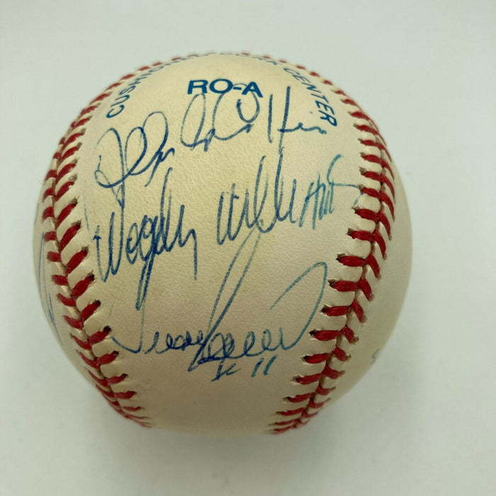 1997 Toronto Blue Jays Team Signed American League Baseball Joe Carter