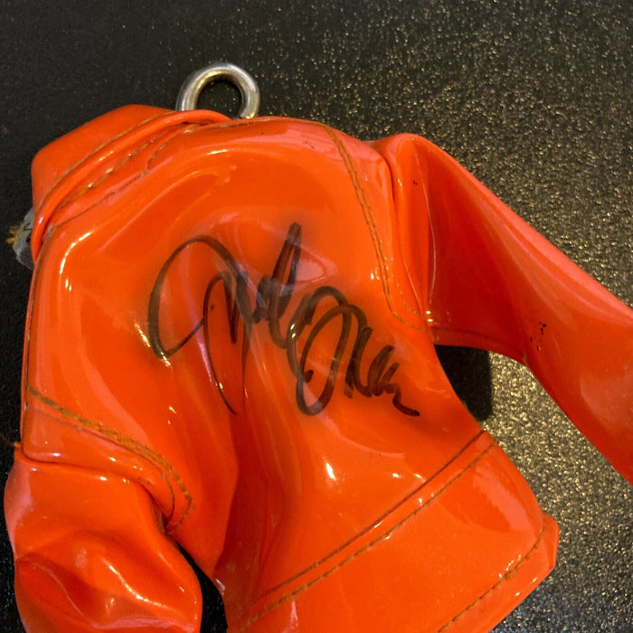 Joely Fisher Signed Vintage Toy Leather Jacket Keychain JSA COA