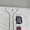 Al Kaline Signed Authentic Detroit Tigers Russell Jersey JSA COA