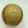 1945 St. Louis Browns Team Signed Official American League Harridge Baseball