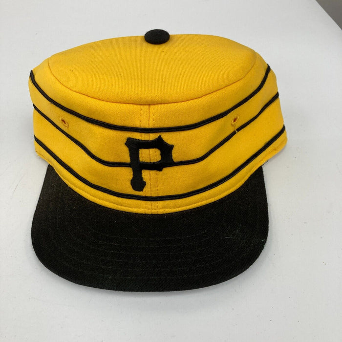Vintage 1970's Pittsburgh Pirates Game Issued Baseball Cap Hat