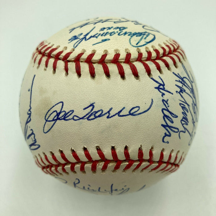 1998 New York Yankees World Series Champs Team Signed Baseball PSA DNA COA