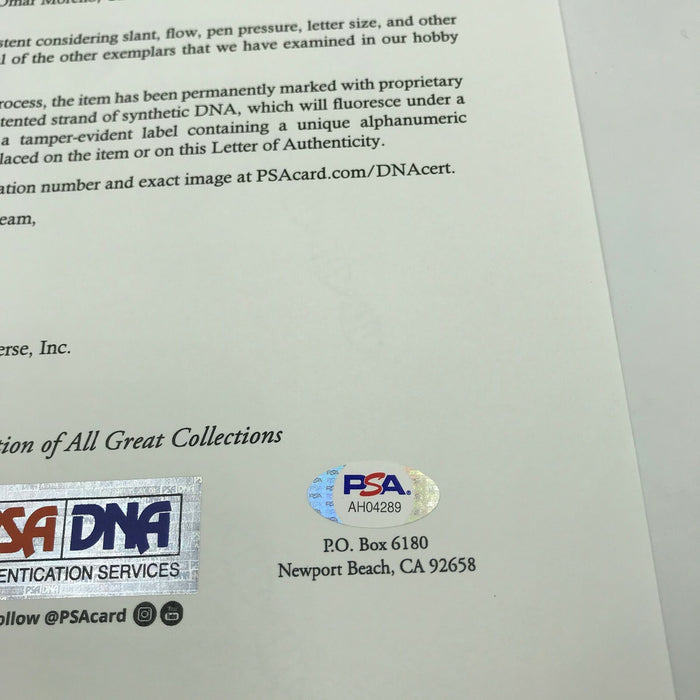 1979 Pittsburgh Pirates World Series Champs Team Signed NL Baseball PSA DNA COA