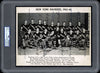 1943-1944 New York Rangers Team-Signed Photo PSA DNA Certified