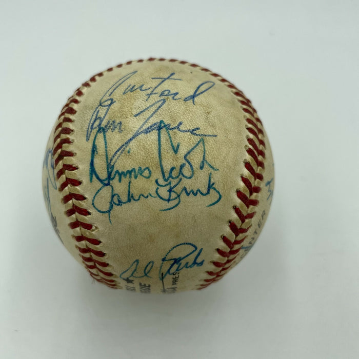 1989 Philadelphia Phillies Team Signed National League Baseball With JSA COA