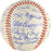 Joe Dimaggio Pie Traynor George Weiss HOF Multi Signed Baseball SGC COA