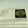 Bibb Falk & Willie Kamm Signed 1923 American League Game Used Baseball JSA COA