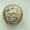 1991 Houston Astros Team Signed Baseball Jeff Bagwell Craig Biggio JSA COA