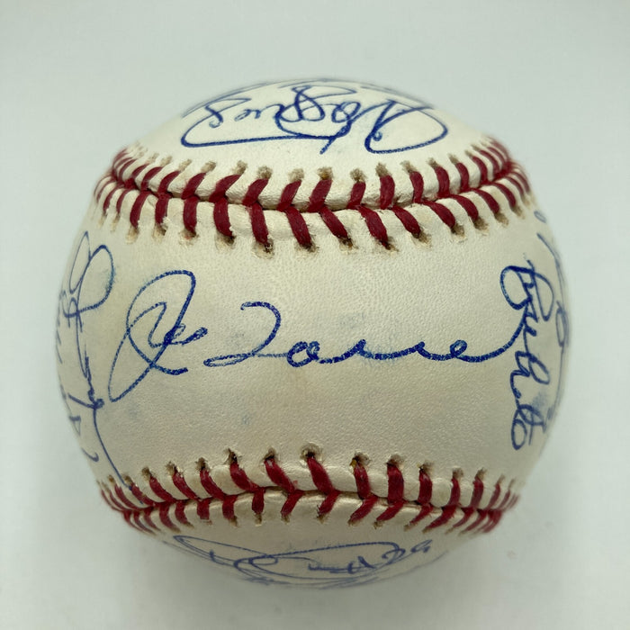 2004 New York Yankees Team Signed Baseball Derek Jeter Mariano Rivera JSA COA