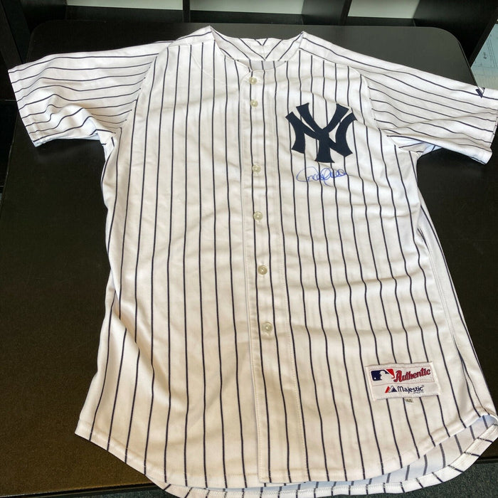 Derek Jeter Signed New York Yankees Authentic Majestic Jersey With Beckett COA