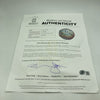 1933 Inaugural First Ever All Star Game Team Signed Baseball Beckett COA