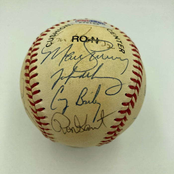 1990 St. Louis Cardinals Team Signed National League Baseball PSA DNA Sticker