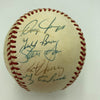 1988 Oakland A's American League Champs Team Signed World Series Baseball