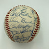 Mickey Mantle Joe DiMaggio 1970's Yankees Old Timers Day Signed Baseball JSA COA