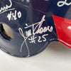 2000 Cleveland Indians Team Signed Game Helmet Manny Ramirez Jim Thome Beckett