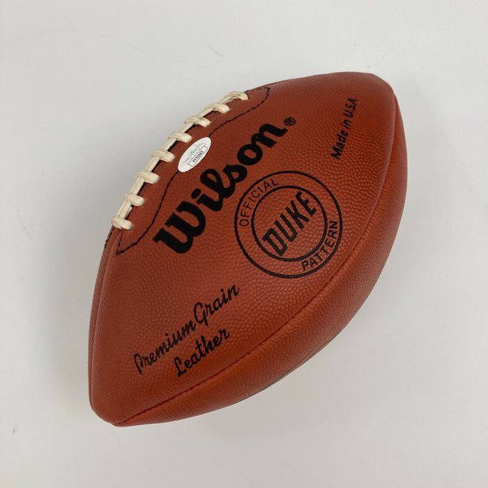 Walter Payton "Sweetness" Signed Authentic Wilson NFL Football JSA COA