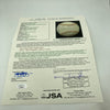 1974 Oakland A’s World Series Champs Team Signed Baseball JSA COA