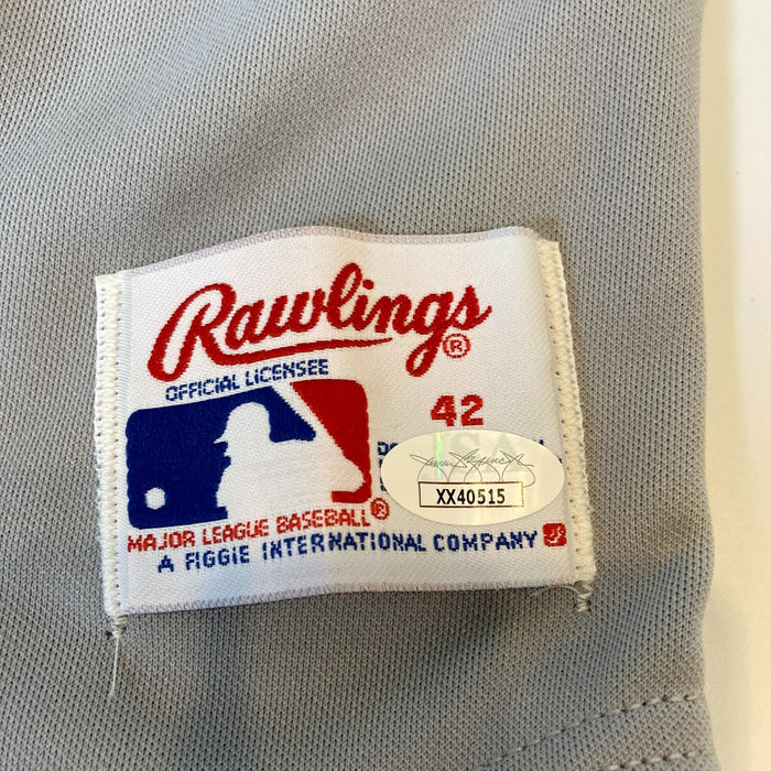 Mickey Mantle Signed Vintage Rawlings New York Yankees Authentic Jersey JSA COA