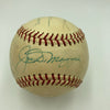 Joe DiMaggio Casey Stengel Heinie Manush HOF Multi Signed Baseball PSA DNA COA