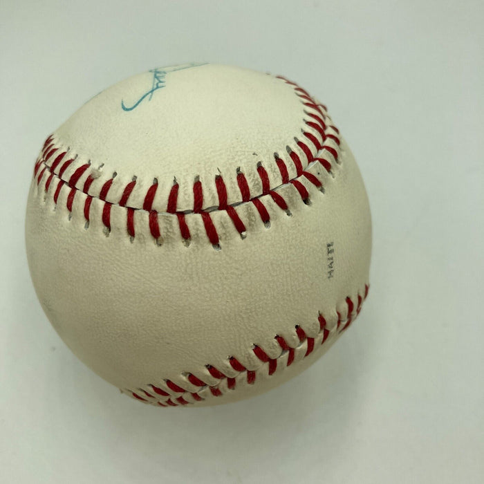 Mint Dizzy Dean Signed Vintage Baseball With JSA COA