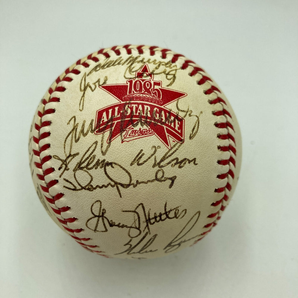 1985 All Star Game Team Signed Baseball 33 Sigs With Sandy Koufax JSA COA