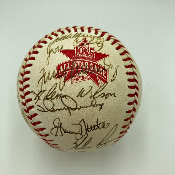 1985 All Star Game Team Signed Baseball 33 Sigs With Sandy Koufax JSA COA