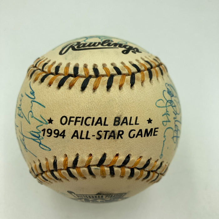1994 All Star Game National League Team Signed Baseball Barry Bonds PSA DNA COA