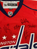 2007-2008 Washington Capitals Team Signed Game Jersey Alexander Ovechkin JSA COA