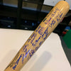 2000 NY Yankees WS Champs Team Signed Bat Derek Jeter Mariano Rivera Steiner COA