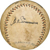 Beautiful Jimmie Foxx & Al Simmons Dual Signed Baseball Bold Sweet Spot PSA DNA
