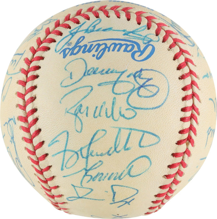 1996 Atlanta Braves NL Champs Team Signed MLB Baseball PSA DNA COA